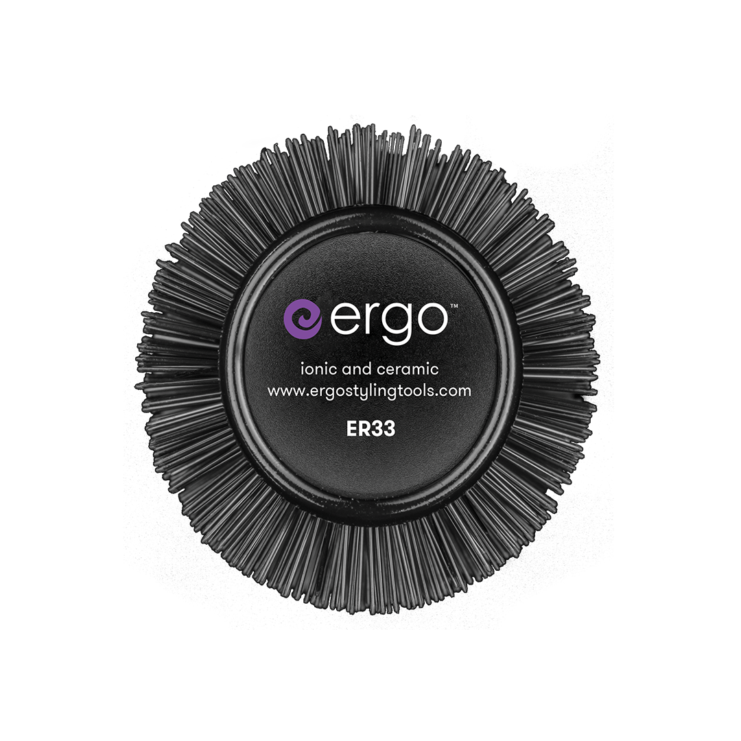 ER33 IONIC CERAMIC ROUND HAIR BRUSH